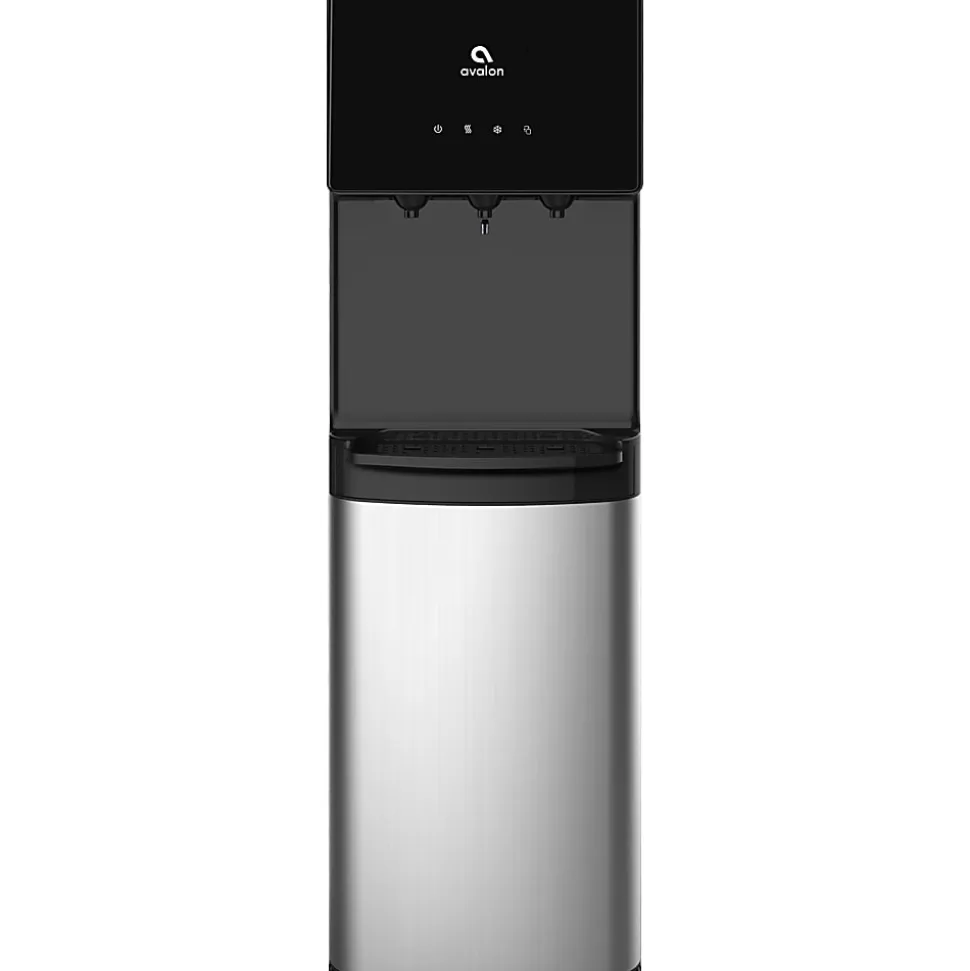 Avalon Bottom Loading Water Cooler Water Dispenser - 3 Temperature Settings - Hot, Cold & Room Water, Durable Stainless Steel Construction