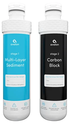 Avalon 2-Stage Replacement Water Filter For Select Avalon Bottleless Water Coolers