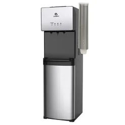 Avalon Stainless-Steel Adjustable Pull-Type Cup Dispenser, 4-1/4