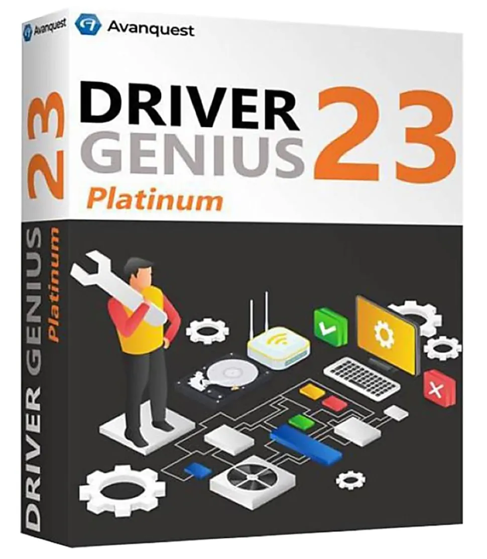 Avanquest® Driver Genius 23 Platinum Edition, For Windows®, Download