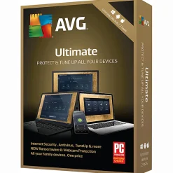 Avast AVG Ultimate 2019 Unlimited, For PC/Mac®, Product Key