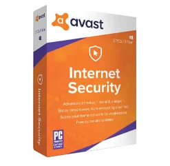 Avast Internet Security For 3 Devices, 1-Year Subscription, Disc