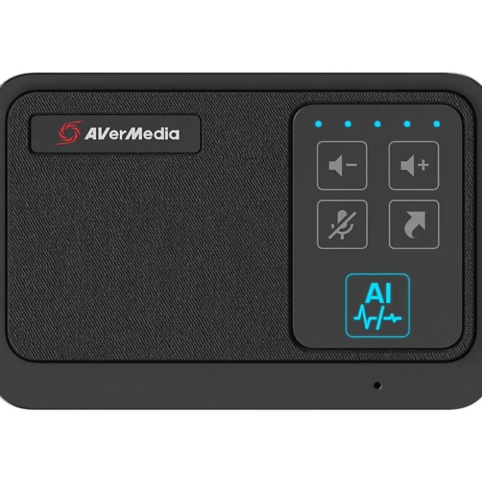 AVerMedia AS311 Speakerphone - TAA and NDAA Compliant - USB - Microphone - Portable