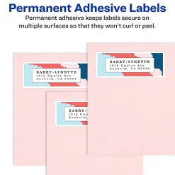 Avery® Address Labels With Sure Feed® And Easy Peel® Technology, 6526, Rectangle, 1