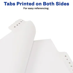 Avery® Allstate®-Style Collated Legal Exhibit Dividers, 8 1/2