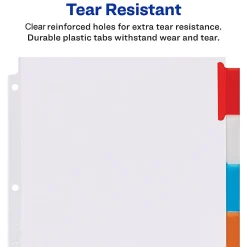 Avery® Big Tab™ Extra-Wide Insertable Dividers, 9-1/4
