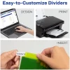 Avery® Big Tab™ Insertable Plastic Dividers, Single Pocket, Multicolor, 8-Tab