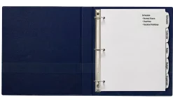 Avery® Big Tab™ Printable Label Dividers, Easy Peel®, 8 1/2