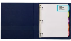 Avery® Big Tab™ Printable Label Dividers, Easy Peel®, 8 1/2