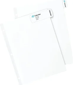 Avery® Big Tab™ Printable Label Dividers, Easy Peel®, 8 1/2