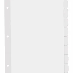 Avery® Big Tab™ Printable Label Dividers, Easy Peel®, 8 Tabs, Pack Of 20 Sets