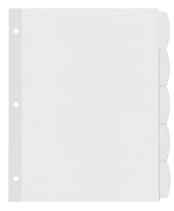 Avery® Big Tab™ Printable Label Dividers With Easy Peel®, 8-1/2