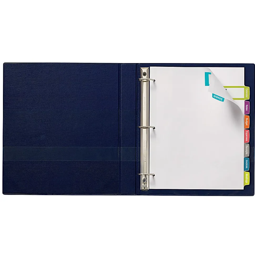 Avery® Big Tab™ Printable Large Label Dividers, Easy Peel®, White, 8-Tab, Pack Of 20 Sets
