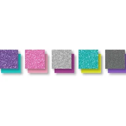 Avery® Big Tab™ Reversible Fashion Dividers, 8 1/2" x 11", 5 Tab, Multicolor Glitter, 1 Set