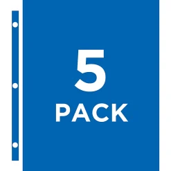 Avery® CD Sheet-Protector Pages, Clear, Pack Of 5