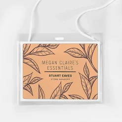 Avery® Customizable Hanging Style Name Badges, 74520, 3