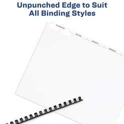 Avery® Customizable Index Maker® Unpunched Dividers  - 11431