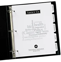 Avery® Customizable Print-On™ Dividers, 8 1/2
