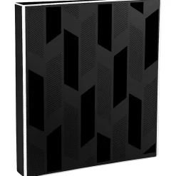 Avery® Dual Effect Heavy-Duty 3 Ring Binder, 1" Slant Rings, Black