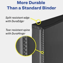 Avery® Dual Effect Heavy-Duty 3-Ring Binder, 1