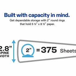 Avery® Durable 3-Ring Binder, 2