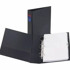 Avery® Durable 3-Ring Binder, 2" Round Rings, Legal (8-1/2" x 14"), 45% Recycled, Black