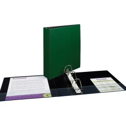 Avery® Durable 3-Ring Binder With EZ-Turn™ Rings, 2" D-Rings, 45% Recycled, Green