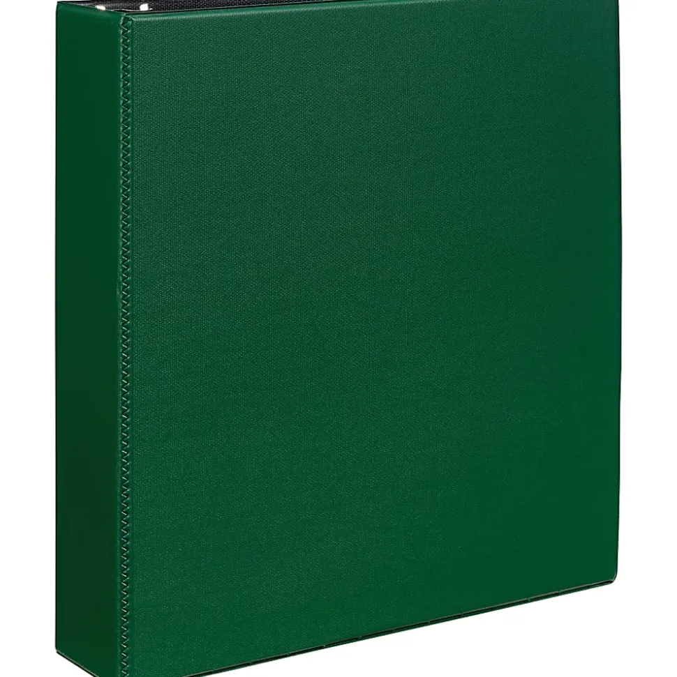 Avery® Durable 3-Ring Binder With EZ-Turn™ Rings, 2" D-Rings, 45% Recycled, Green