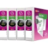 Avery® Durable Slant D-Ring View Binders, 8-1/2" x 11", 2" Slant Rings, White, Pack Of 4 Binders