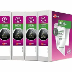 Avery® Durable Slant D-Ring View Binders, 8-1/2