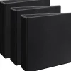 Avery® Durable View Binders- 3" Ring, 8 1/2" x 11", Black, Pack Of 3