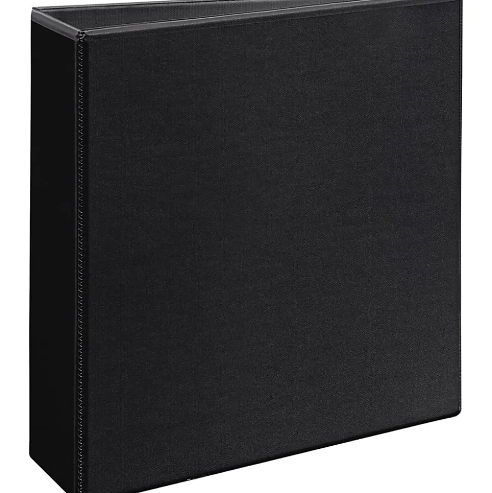 Avery® Durable View Binders- 3" Ring, 8 1/2" x 11", Black, Pack Of 3