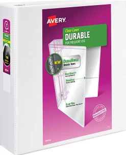 Avery® Durable View 3 Ring Binder, 3