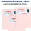 Avery® Easy Peel® Address Labels With Sure Feed® Technology, 18160, Rectangle, 1" x 2-5/8", Matte White, Pack Of 300