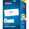 Avery® Easy Peel® Address Labels With Sure Feed® Technology, 8162, Rectangle, 1-1/3" x 4", Matte White, Pack Of 350