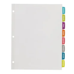 Avery® Easy Peel® Pop-up Edge® Label Dividers, 8 1/2