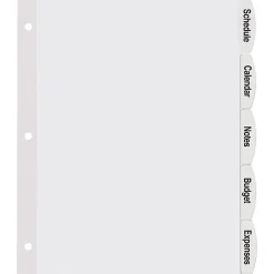 Avery® Easy Peel® Pop-up Edge® Label Dividers, 8 1/2