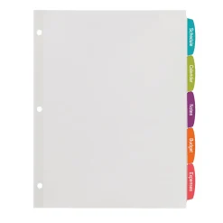 Avery® Easy Peel® Pop-up Edge® Label Dividers, 8 1/2