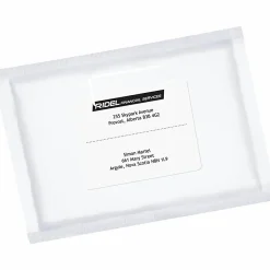 Avery® EcoFriendly Permanent Shipping Labels, 48464, 3 1/3" x 4", 100% Recycled, White, Box Of 600