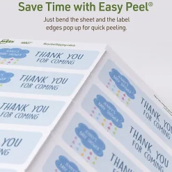 Avery® EcoFriendly Recycled Labels, Rectangle, 2