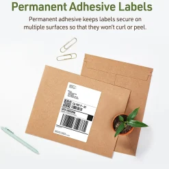 Avery® EcoFriendly Recycled Labels, Rectangle, 5-1/2