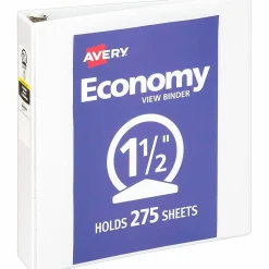Avery® Economy View Binder, 1 1/2