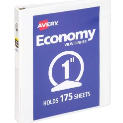 Avery® Economy View 3-Ring Binder, 1