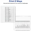 Avery® Extra-Wide A-Z Tab With Customizable Table of Contents Dividers For 3 Ring Binders, 9-1/4" x 11", 26 Tab, White, 1 Set