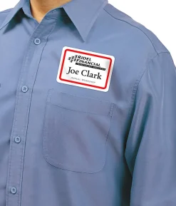 Avery® Flexible Name Badge Labels, 2 1/3