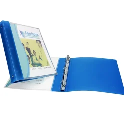 Avery® Flexible View 3 Ring Binder, 1