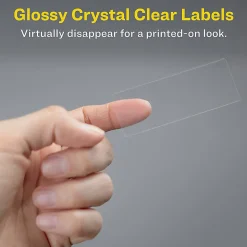 Avery® Glossy Permanent Labels, 6521, Mailing, 1