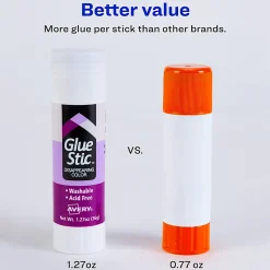 Avery® Glue Stic™ Disappearing Purple Glue Sticks, 1.27 Oz., Pack Of 6