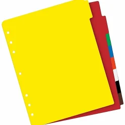 Avery® Heavy-Duty Plastic Dividers, 8-1/2