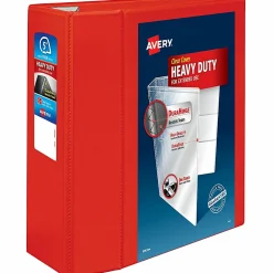 Avery® Heavy-Duty View 3-Ring Binder With Locking One-Touch EZD™ Rings, 5